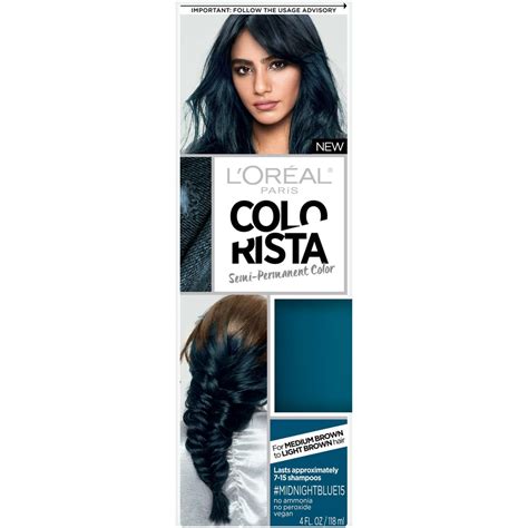 l'oreal paris semi permanent hair dye|colorista semi permanent hair color.